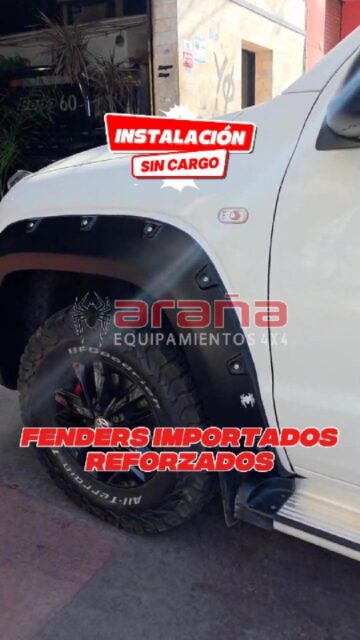 🔥 FENDERS IMPORTADOS PARA AMAROK

¡Fenders importados reforzados para Amarok! Diseñados para darle más presencia, protección y un look premium a tu pickup.

✅ Compatibles con Volkswagen Amarok
🔥 Fenders reforzados para uso urbano y off-road
🛠 Instalación SIN CARGO en nuestro local
📦 Envíos a todo el país

Dale a tu Amarok un estilo único y la protección que necesita 💪
🚀 Stock limitado, no te quedes afuera

📍 Av. Warnes 675 – CABA
📲 Consultanos por WhatsApp o MD y equipá tu pickup hoy

🕷️ @equipamientosarania — Accesorios para pickup 4x4

#Amarok #VolkswagenAmarok #FendersAmarok #AccesoriosAmarok #AmarokArgentina Accesorios4x4 Pickup4x4 Warnes FendersImportados OffRoadArgentina