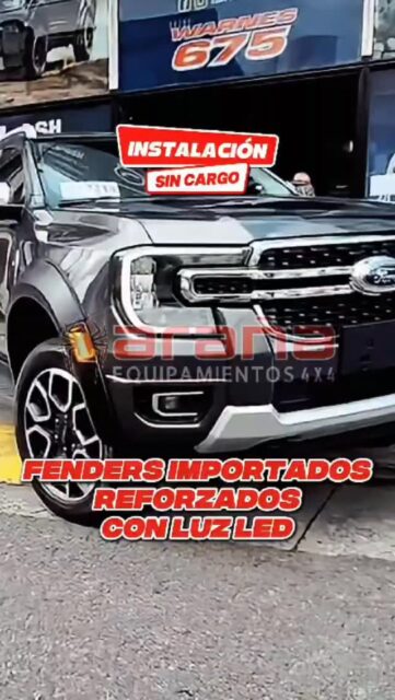 🚨 Fenders LED importados para PickUp 
¡Diseño agresivo, deportivo y funcional!

✔️ Instalación sin cargo en nuestro local
🚚 Envíos a todo el país
⚡ Para Ford Ranger línea Nueva

🔧 Reforzá el estilo y la protección de tu camioneta con un detalle que marca la diferencia

📲 Consultanos por mensaje directo o al WhatsApp
📍 Araña Equipamientos – Todo para tu 4x4

#FendersLED #AccesoriosPickup #FordRanger #ToyotaHilux #ChevroletS10 Amarok NissanFrontier ArañaEquipamientos EnvíosATodoElPaís OffRoadStyle 4x4Argentina