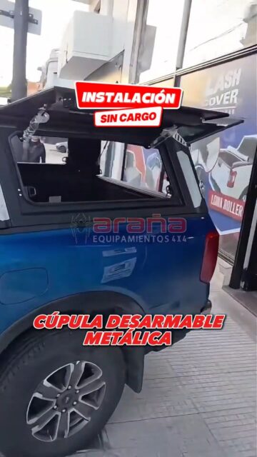 🚘 CÚPULA DESARMABLE METÁLICA PREMIUM 🚘

Equipá tu pickup con la cúpula más completa y resistente del mercado:

✔️ Metálica y desarmable
✔️ Ventanas levadizas y puerta con cerradura
✔️ Accesos laterales para trepar al techo
✔️ Luz LED de stop + luz interior
✔️ Instalación sin agujerear la caja
✔️ Guía porta equipaje con capacidad de hasta 450 kg
⚡ Disponibles para todas las marcas de camionetas desde 2012 en adelante

👉 Sumá protección, practicidad y estilo a tu 4x4 en un solo accesorio.
📲 Consultanos por WhatsApp o DM y coordiná tu instalación sin cargo en nuestro local.

#CúpulaPickup #CúpulaMetálica #Accesorios4x4 #AccesoriosPickup #camionetas4x4