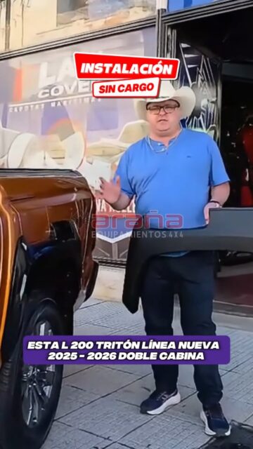 🔥 FENDERS PARA MITSUBISHI TRITON L200 – CON Y SIN LED

Equipá tu Mitsubishi Triton L200 con Fenders importados reforzados, disponibles con y sin luces LED. Más protección, mejor estética y un look off-road que cambia toda la camioneta.

✅ Fenders reforzados de alta resistencia
✅ Opción con luces LED integradas
✅ Instalación SIN PERFORAR la camioneta
✅ Encaje perfecto para Mitsubishi Triton L200
✅ Terminación premium
✅ Ideales para uso urbano y off-road

🔧 Instalación sin cargo en nuestro local
📦 Envíos a todo el país

📍 Av. Warnes 675 – CABA
📲 Consultanos por WhatsApp o mensaje directo

🕷️ @equipamientosarania — Especialistas en accesorios para pickup 4x4

#MitsubishiTriton #TritonL200 #FendersTriton #FendersLED #AccesoriosPickup