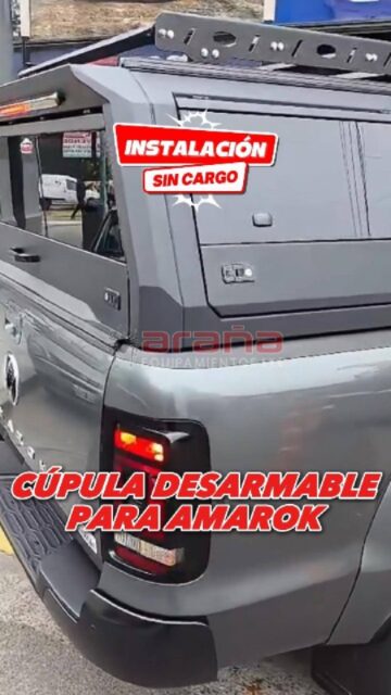🔥 CÚPULA DESARMABLE PARA AMAROK 🔥

Transformá tu Volkswagen Amarok con esta cúpula desarmable premium, diseñada para sumar seguridad, capacidad de carga y una estética imponente.

✅ Construcción de Aluminio reforzada
✅ Diseño desarmable y funcional
✅ Ventanas laterales y puerta con cerradura
✅ Portaequipaje superior de alta resistencia
✅ Instalación sin perforar la caja
✅ Ideal para trabajo, viajes y uso diario
✅ Terminación premium para Amarok

🔧 Instalación sin cargo en nuestro local
📦 Envíos a todo el país

📍 Av. Warnes 675 – CABA
📲 Consultanos por WhatsApp o mensaje directo

🕷️ @equipamientosarania — Especialistas en accesorios para camionetas pickup

#Amarok #VolkswagenAmarok #CupulaAmarok #AccesoriosAmarok #Pickup4x4